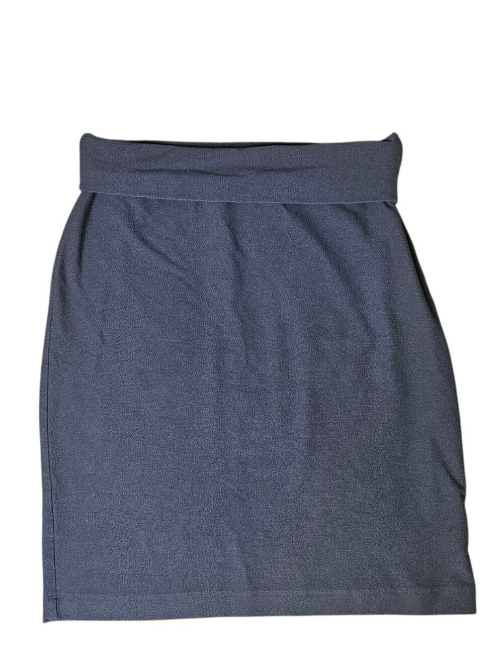 Eileen Fisher Women's XS Pencil Skirt Pull On Charcoal Wide Waist Washable Crepe